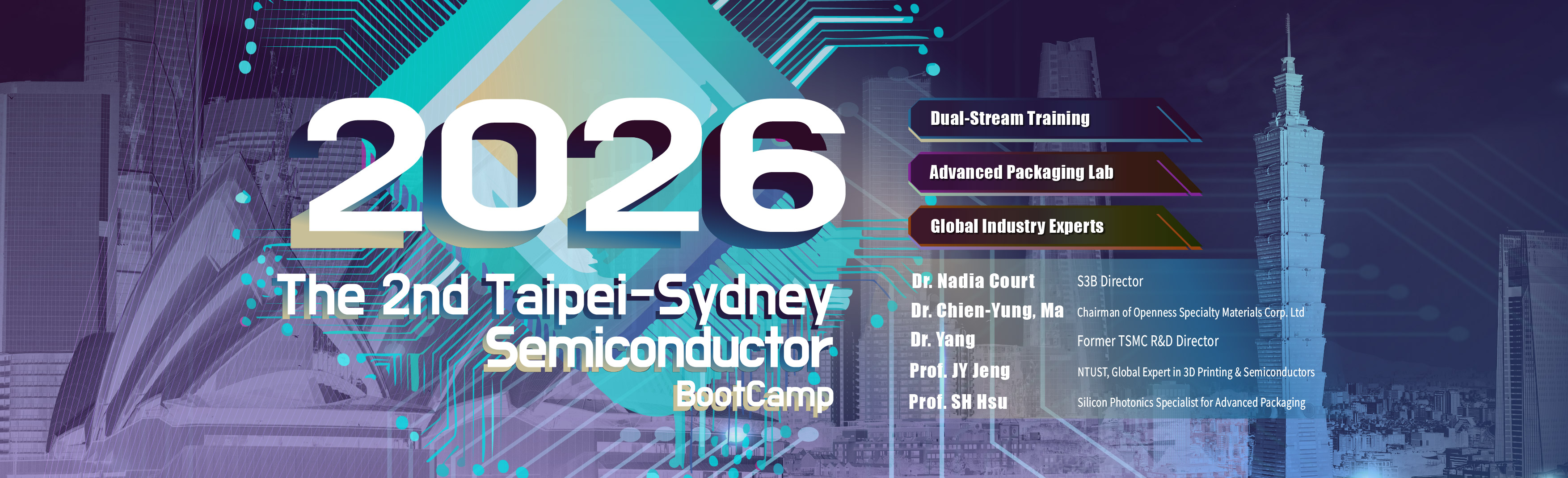 The 2nd Taipei-Sydney Semiconductor Bootcamp 2026